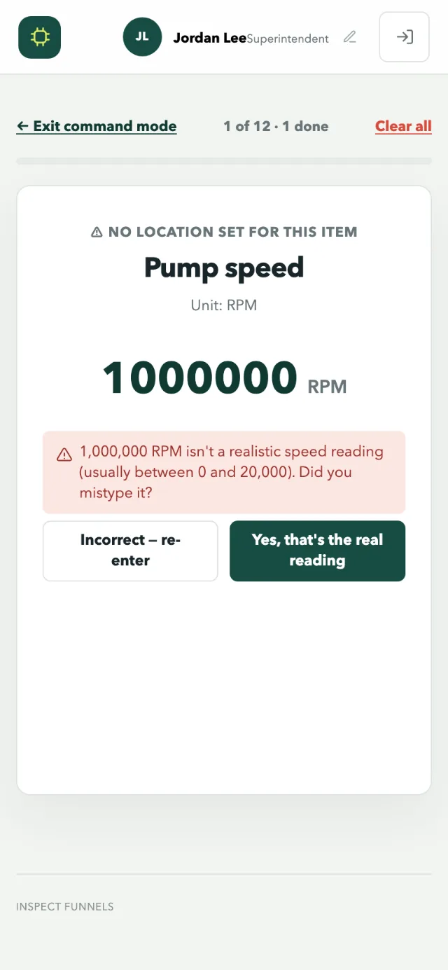 Command mode asking 'did you mistype it?'